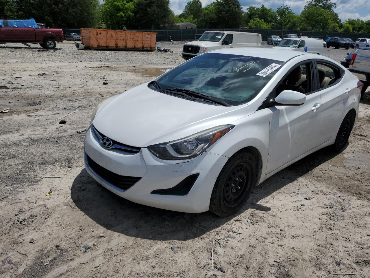 2016 Hyundai Elantra Se vin: 5NPDH4AE2GH741386