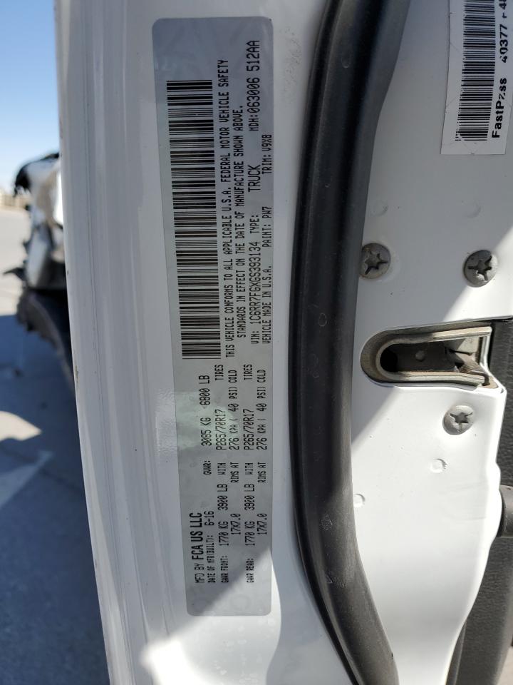 1C6RR7FGXGS393134 2016 Ram 1500 St