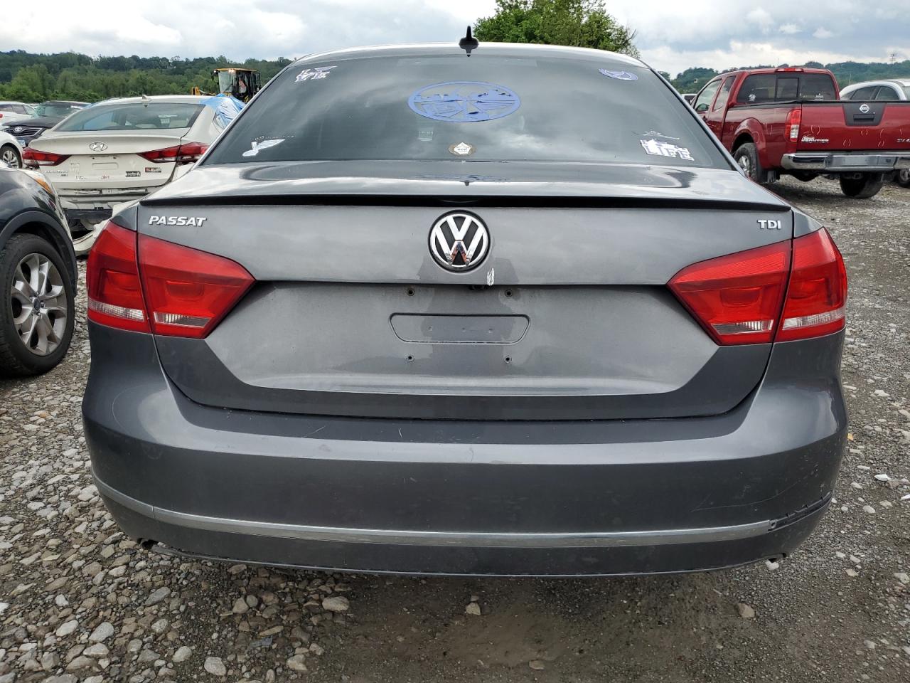 1VWCN7A3XDC134743 2013 Volkswagen Passat Sel
