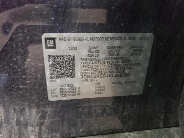 2019 CHEVROLET TRAX LS - 3GNCJKSB4KL208366