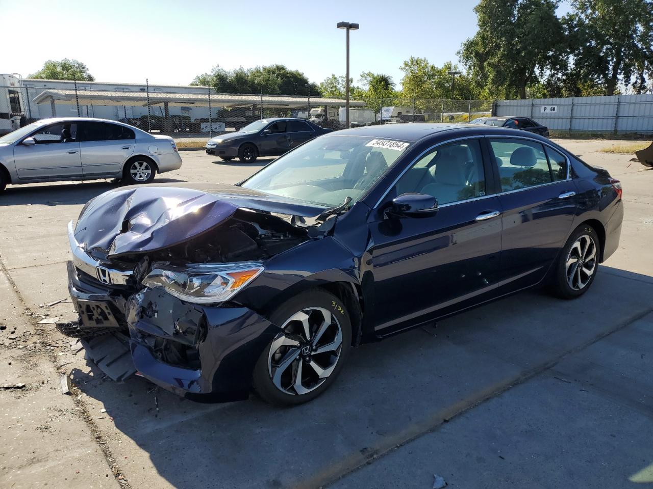 1HGCR2F07GA183263 2016 Honda Accord Ex