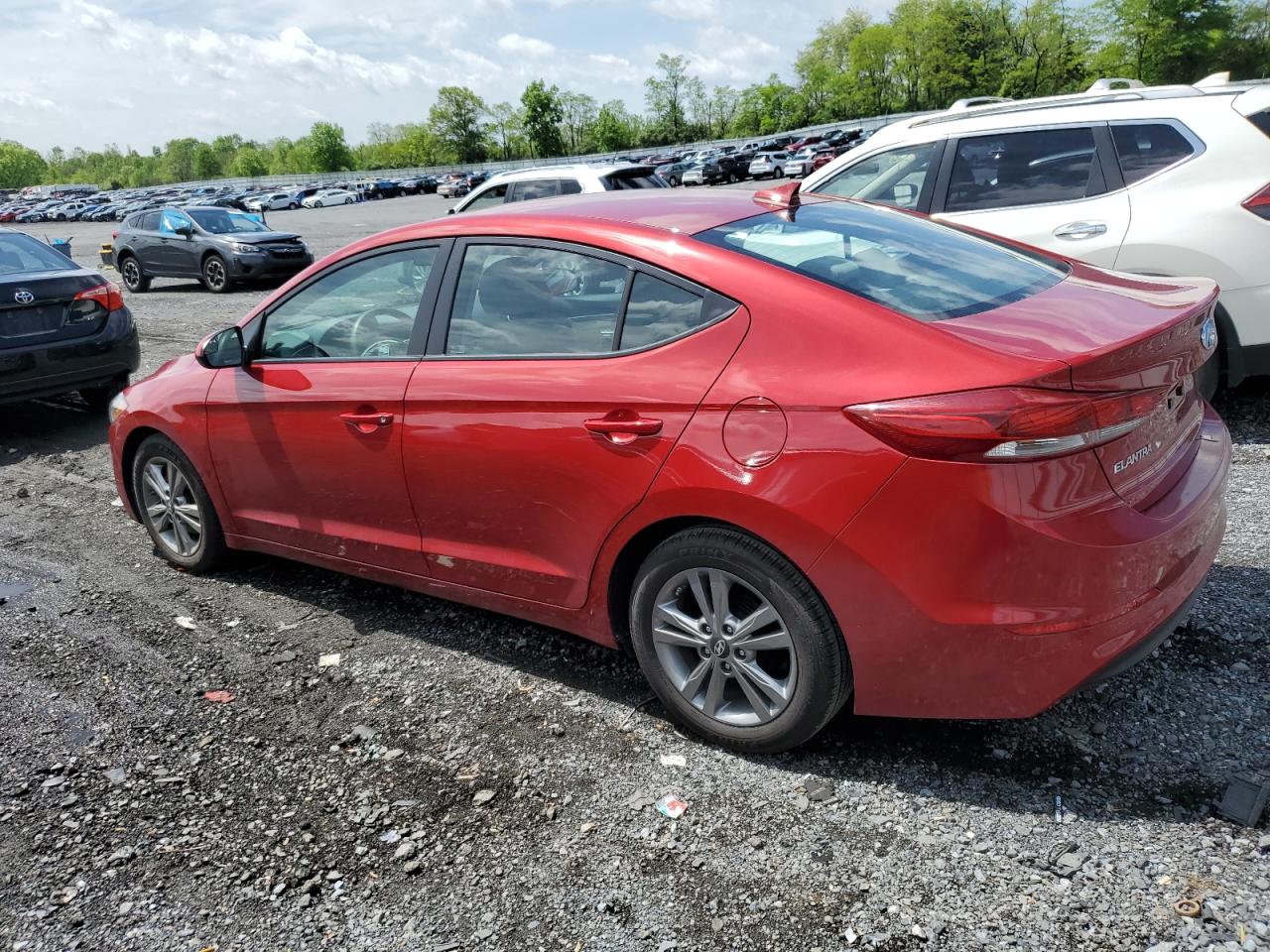 KMHD84LF9HU262827 2017 Hyundai Elantra Se