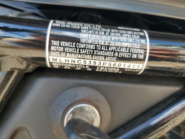 2023 HONDA CMX300 A MLHNC5353P5601415