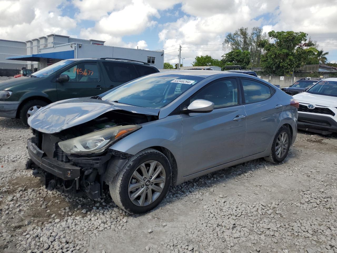 KMHDH4AE4FU222310 2015 Hyundai Elantra Se