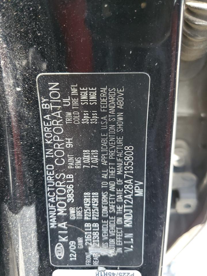 KNDJT2A28A7135808 2010 Kia Soul +