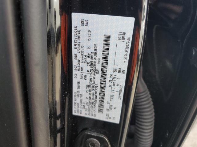 2022 Ford F150 Supercrew VIN: 1FTFW1E84NFB93531 Lot: 56900544