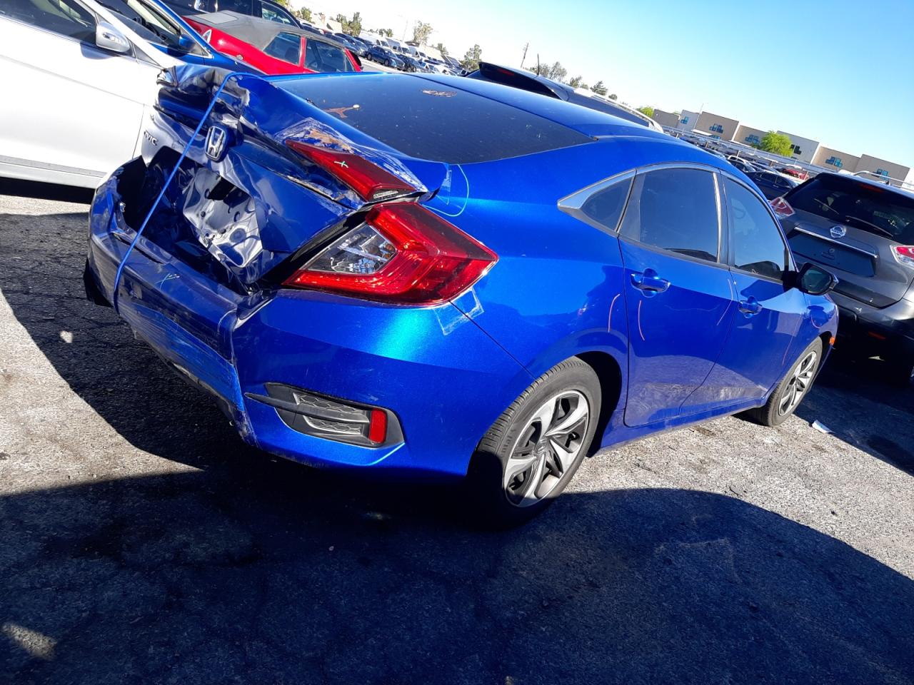 2019 Honda Civic Lx vin: 19XFC2F69KE045196