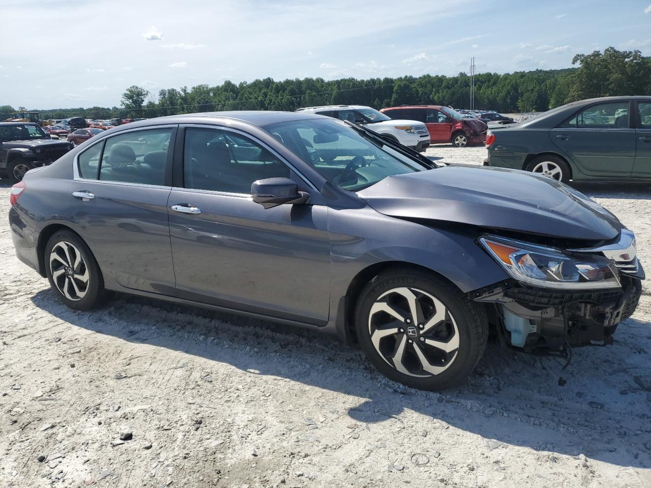 2016 Honda Accord Ex vin: 1HGCR2F08GA070051