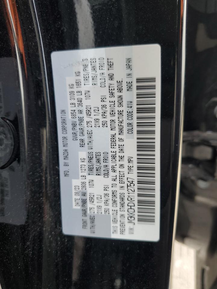 JM3KKDHDXR1127547 2024 Mazda Cx-90 Premium