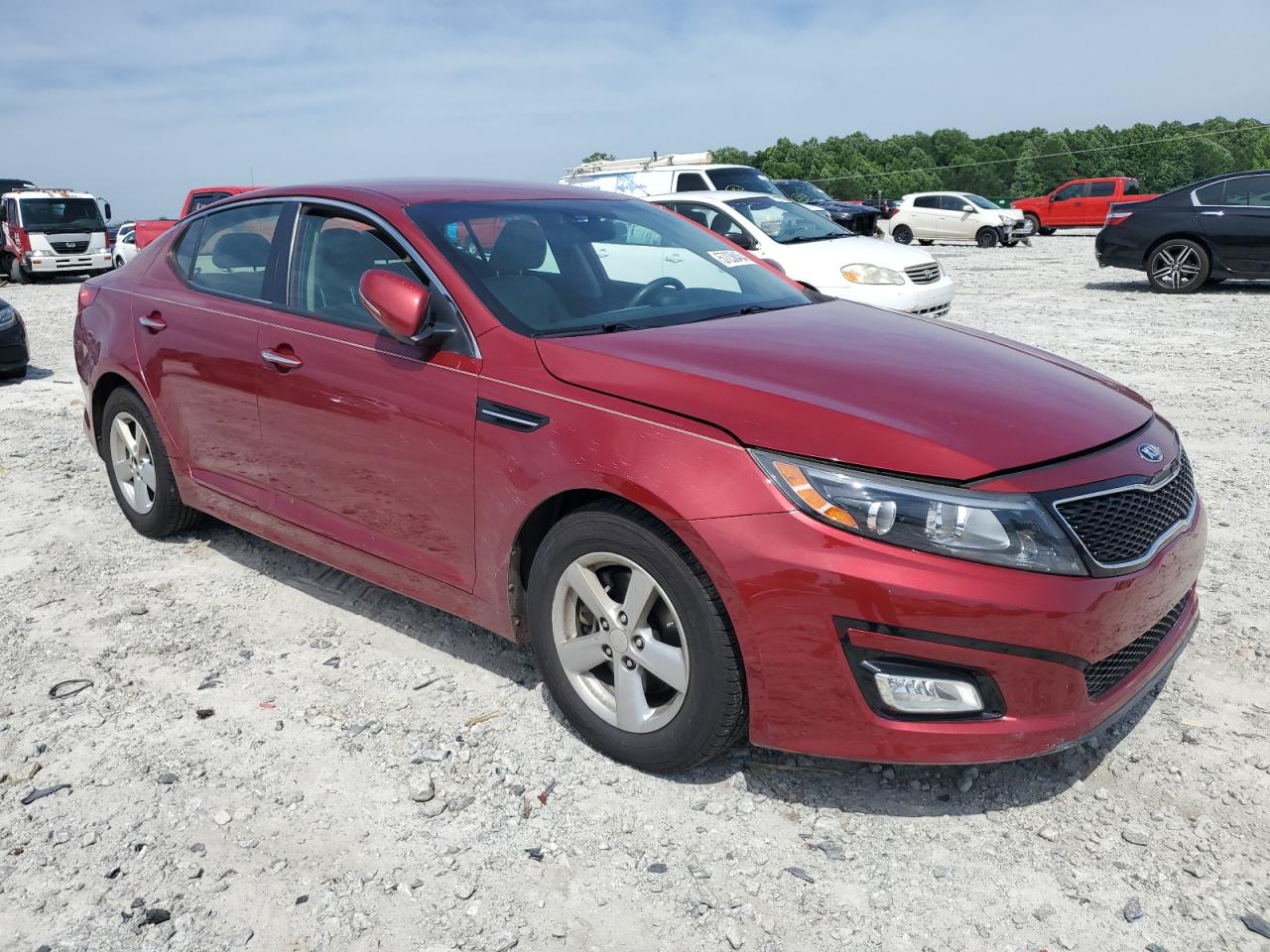 5XXGM4A7XEG270378 2014 Kia Optima Lx