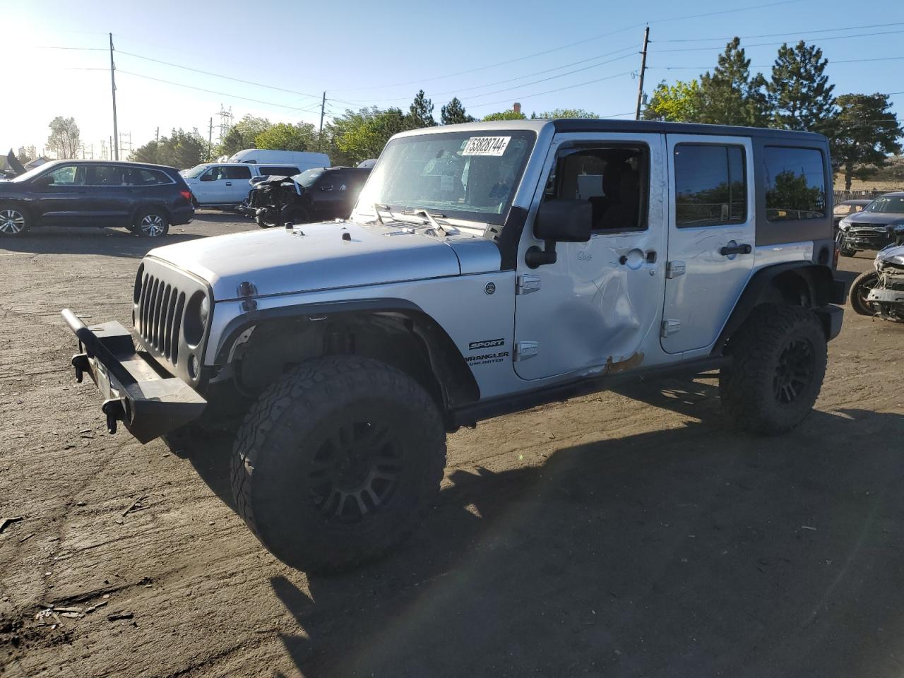 2012 Jeep Wrangler Unlimited Sport vin: 1C4HJWDG0CL221692