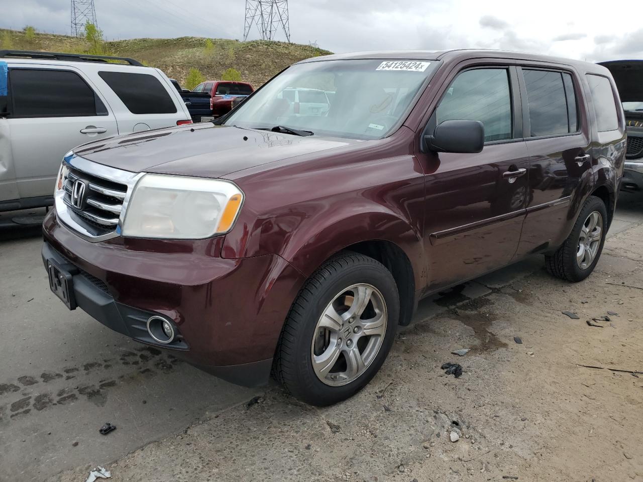 5FNYF4H65EB035059 2014 Honda Pilot Exl