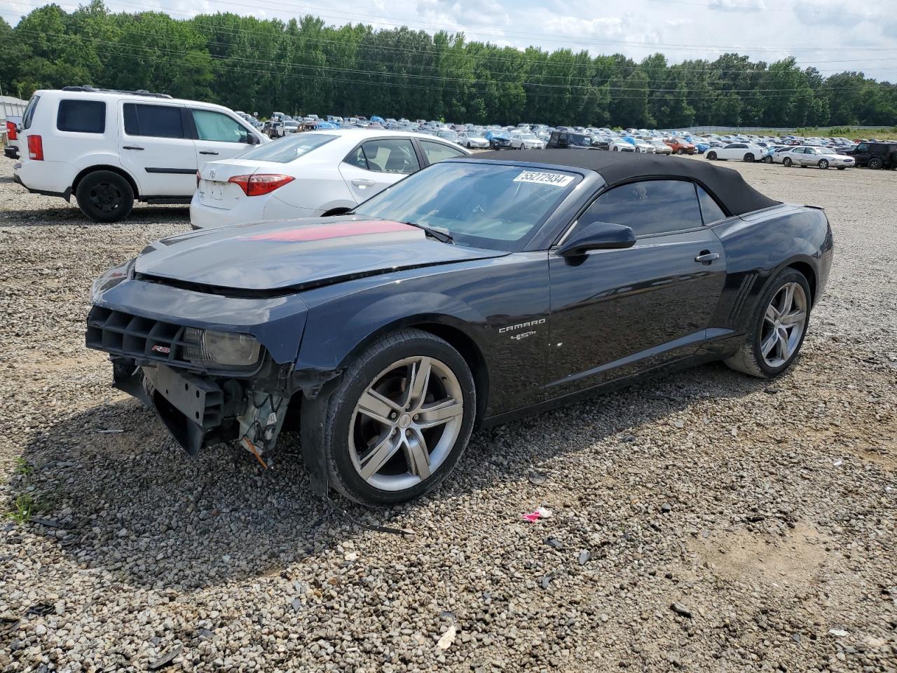 2012 Chevrolet Camaro Lt vin: 2G1FC3D36C9121125