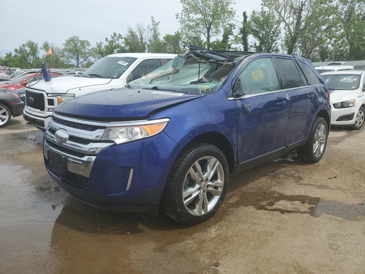 2FMDK3KC8DBA90003 2013 Ford Edge Limited