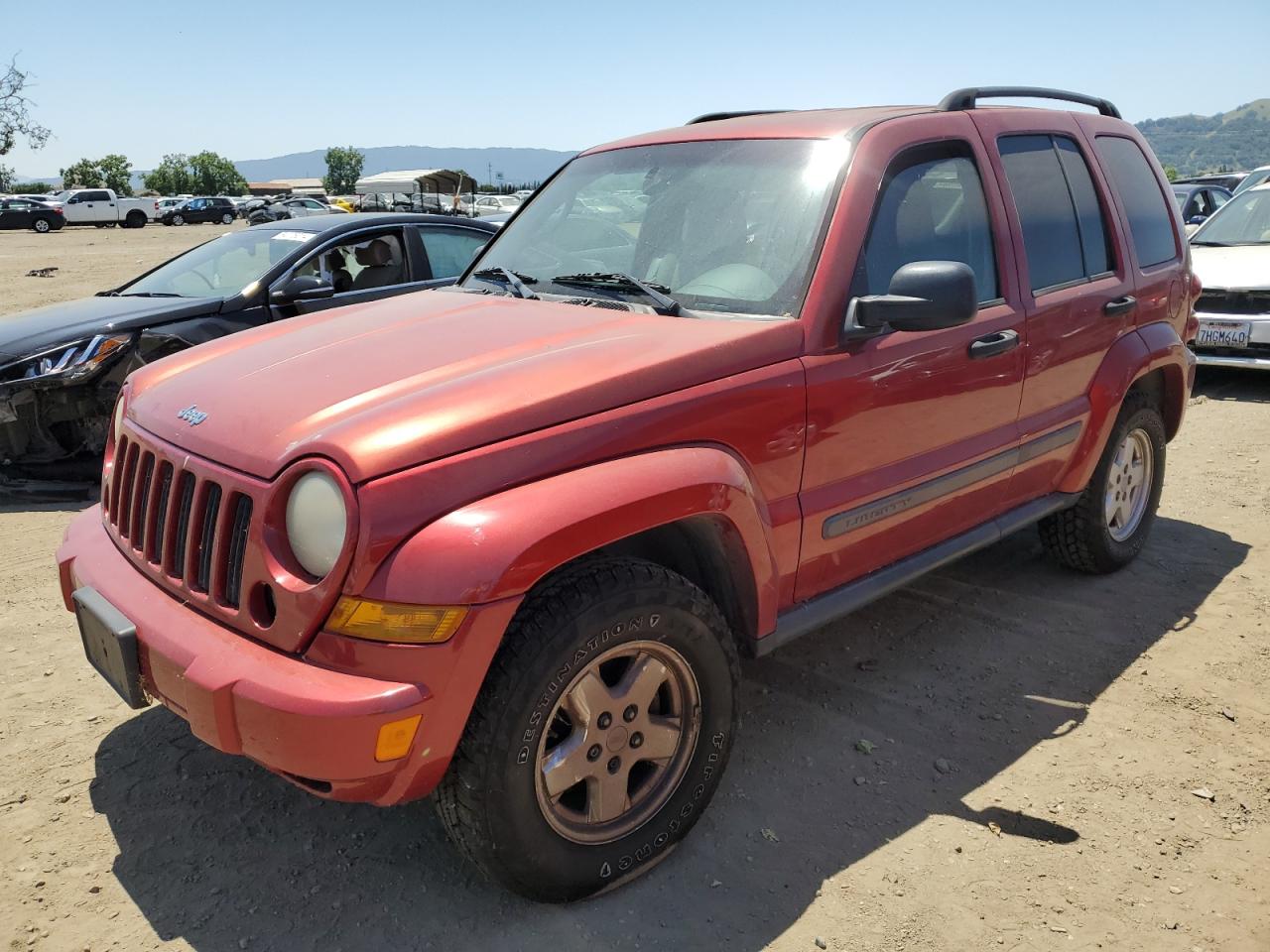 1J4GK48K27W666039 2007 Jeep Liberty Sport