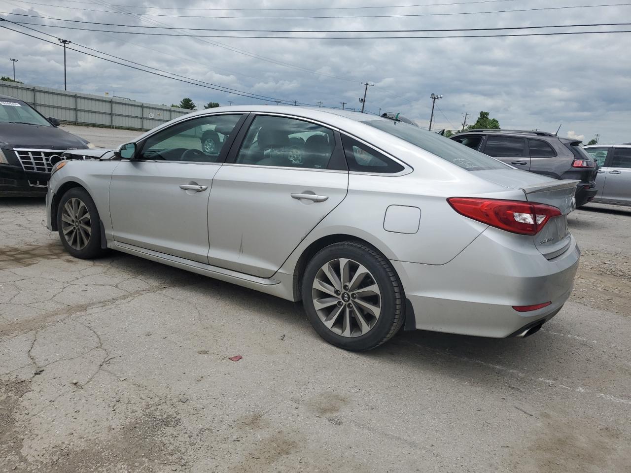 Lot #2612790566 2015 HYUNDAI SONATA SPO