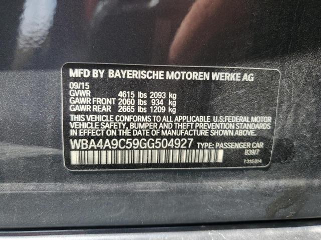 VIN WBA4A9C59GG504927 2016 BMW 4 Series, 428 I Gran... no.12