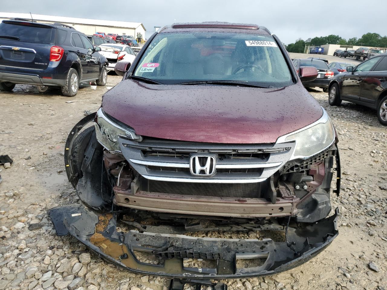 2014 Honda Cr-V Exl vin: 5J6RM3H72EL003559