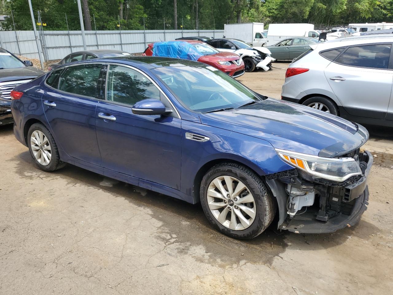 5XXGU4L31JG184199 2018 Kia Optima Ex