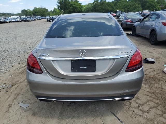 2019 Mercedes-Benz C 300 4Matic VIN: WDDWF8EB4KR511622 Lot: 57018384