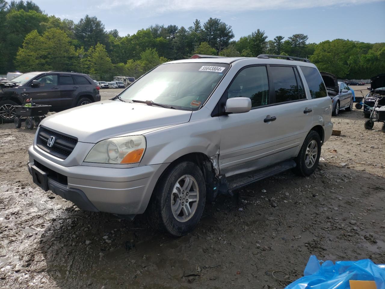 2HKYF18645H508711 2005 Honda Pilot Exl