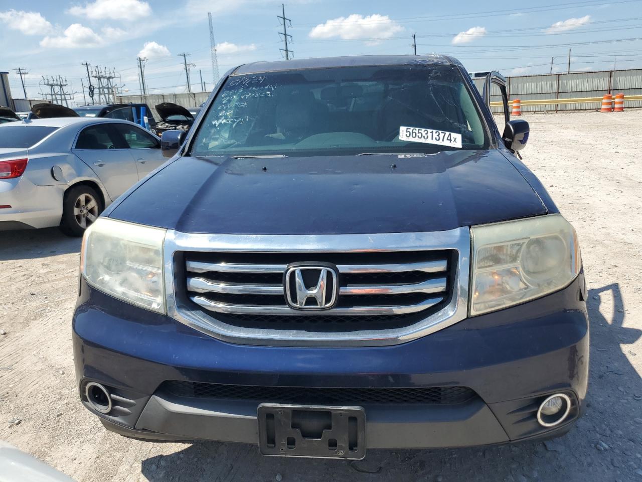 2013 Honda Pilot Exl vin: 5FNYF3H54DB017877