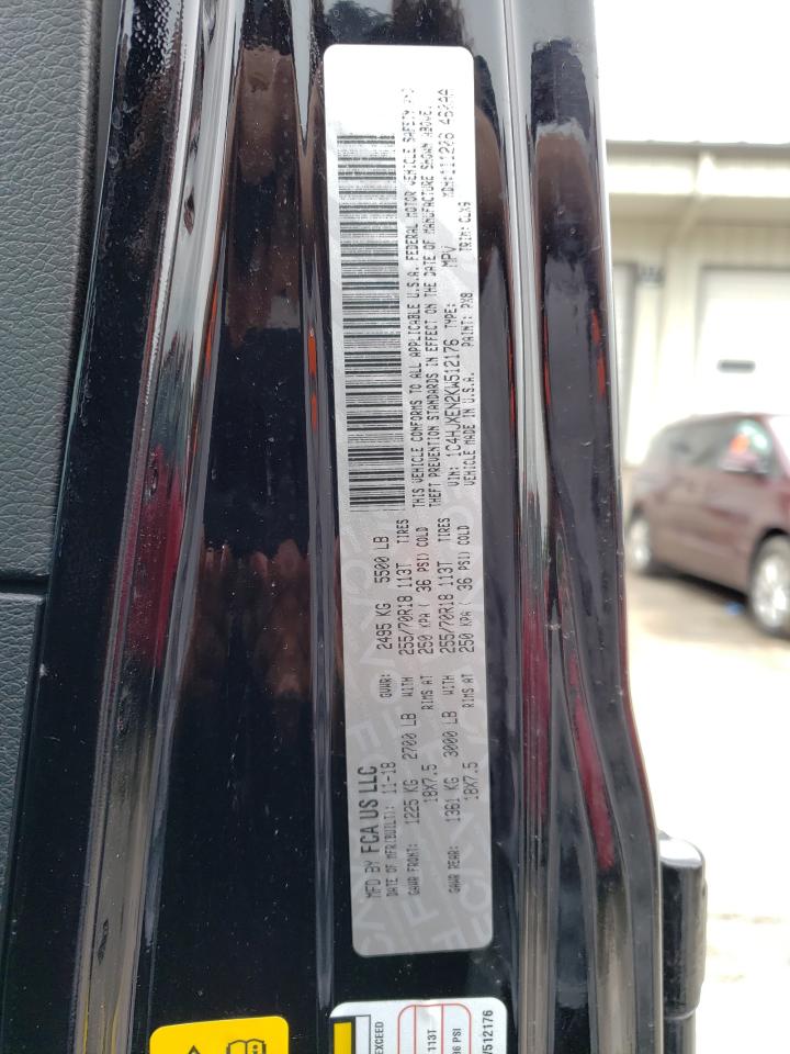 1C4HJXEN2KW512176 2019 Jeep Wrangler Unlimited Sahara