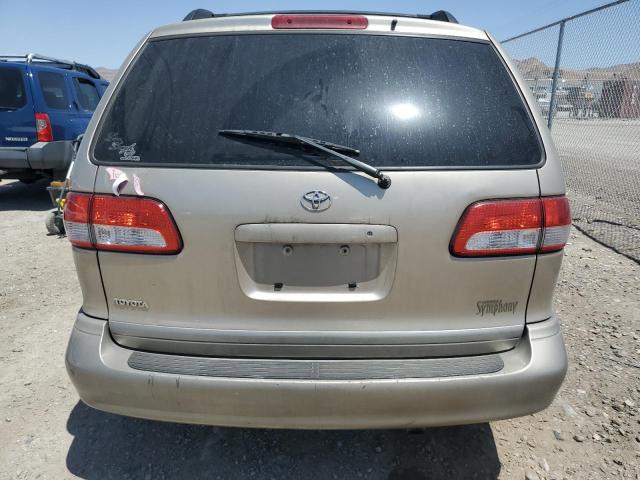 2002 Toyota Sienna Le VIN: 4T3ZF13C82U446154 Lot: 55702044