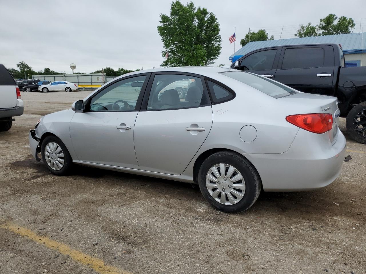 KMHDU4AD9AU867241 2010 Hyundai Elantra Blue