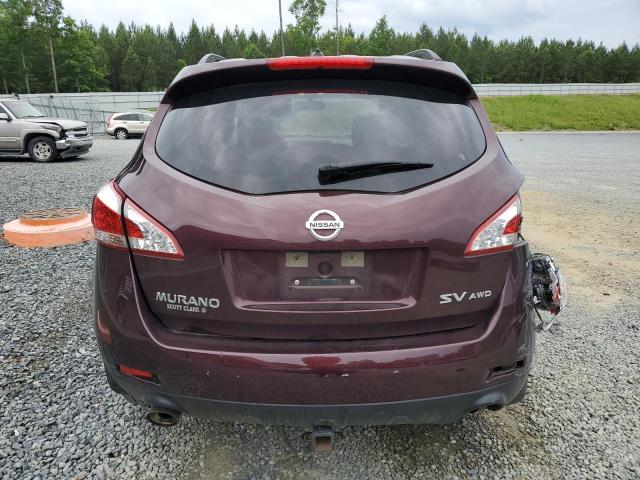 2014 Nissan Murano S VIN: JN8AZ1MWXEW521301 Lot: 55089444