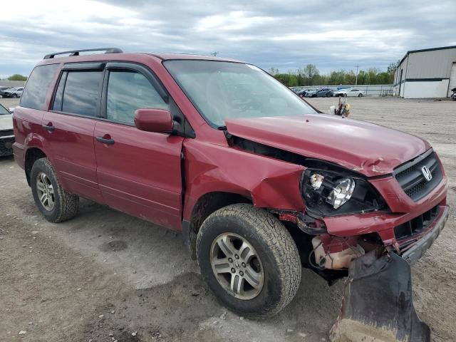 2005 Honda Pilot Exl VIN: 5FNYF18595B037600 Lot: 54414364