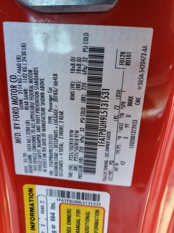 2020 Ford Mustang VIN: 1FATP8UH9L5131531 Lot: 55205394
