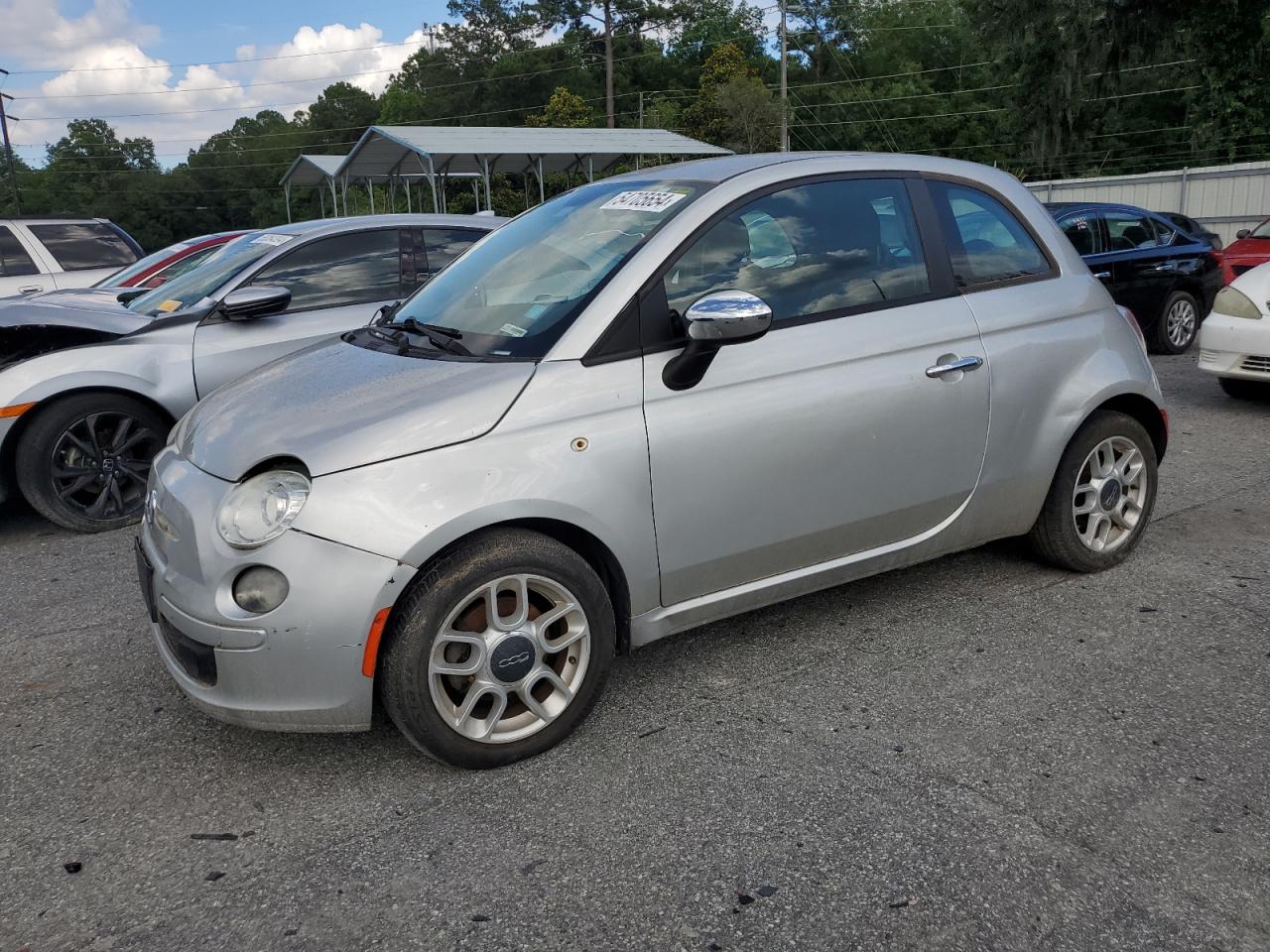 2012 Fiat 500 Pop vin: 3C3CFFAR3CT123993