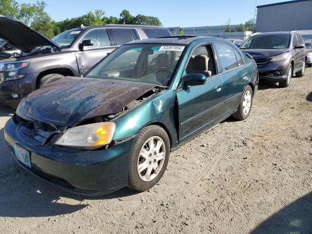 2002 Honda Civic Ex VIN: 1HGES26742L039841 Lot: 53397994