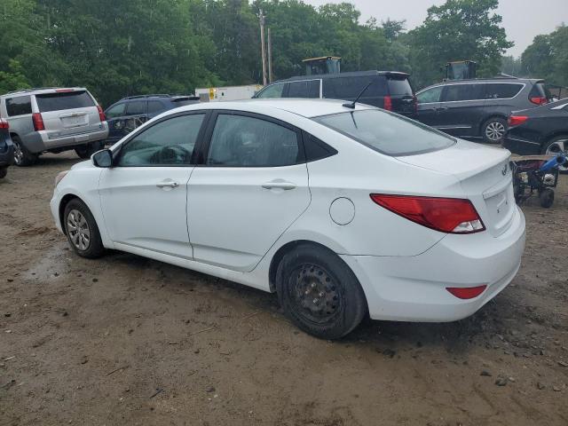 HYUNDAI ACCENT SE 2016 white sedan 4d gas KMHCT4AE8GU046051 photo #3