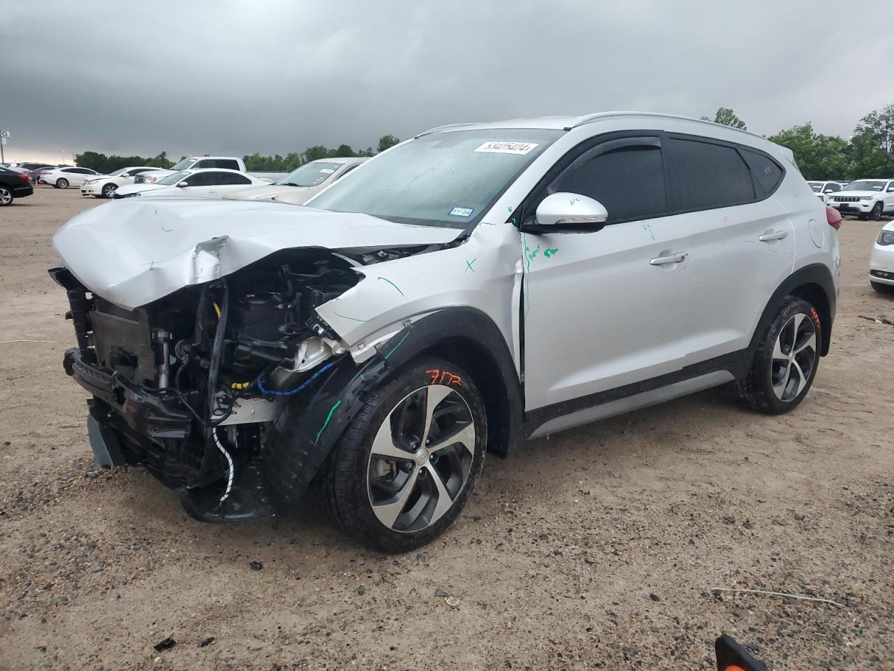 2018 Hyundai Tucson Sport vin: KM8J33AL6JU824919