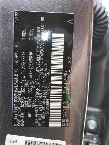 2023 Toyota Highlander L VIN: 5TDKDRBH3PS012705 Lot: 54142504