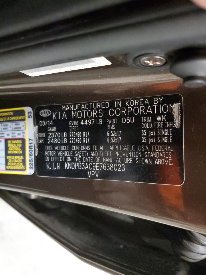 KNDPB3AC9E7638023 2014 Kia Sportage Base