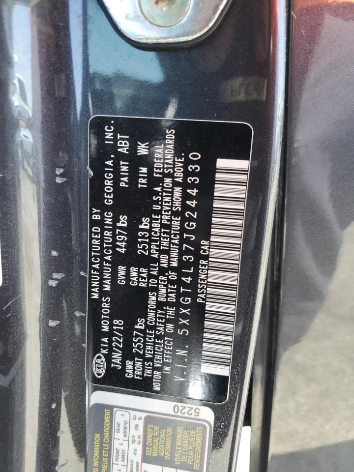 5XXGT4L37JG244330 2018 Kia Optima Lx