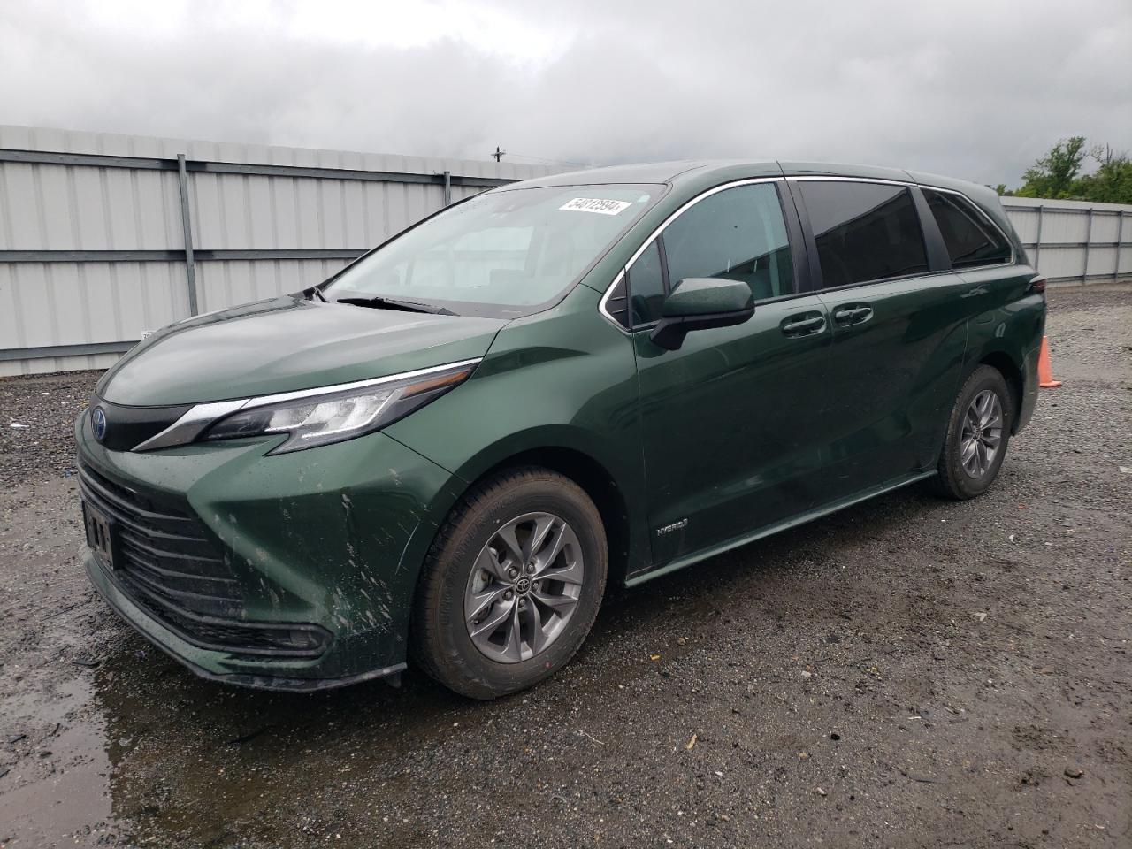 5TDKSKFC1MS012841 2021 Toyota Sienna Le