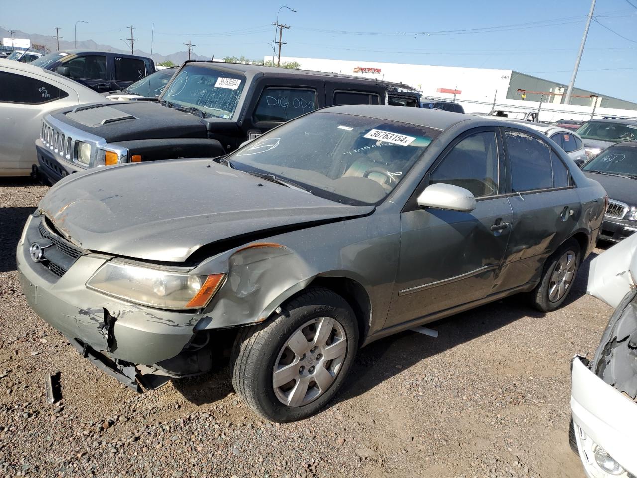 5NPET46C58H375709 2008 Hyundai Sonata Gls