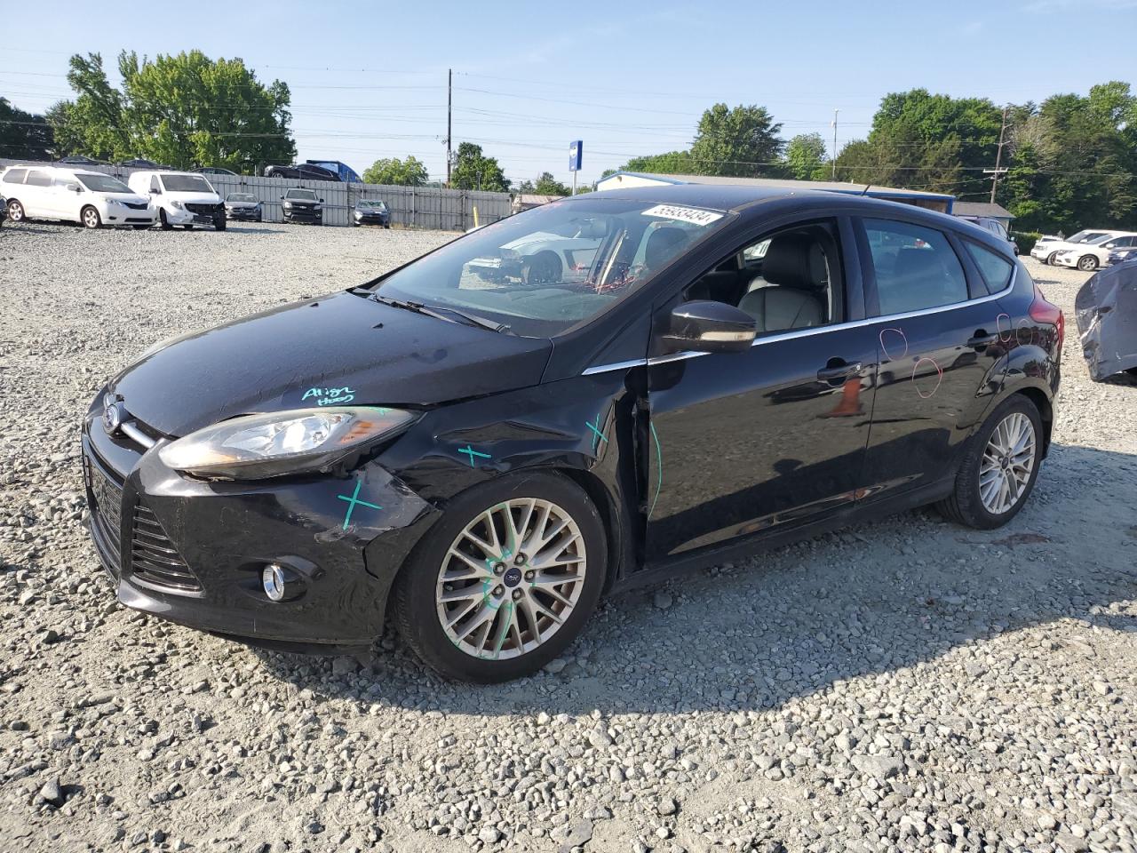 1FADP3N23EL319946 2014 Ford Focus Titanium