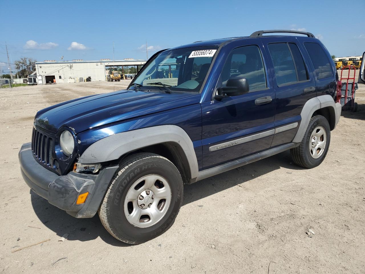 1J4GK48KX7W605263 2007 Jeep Liberty Sport