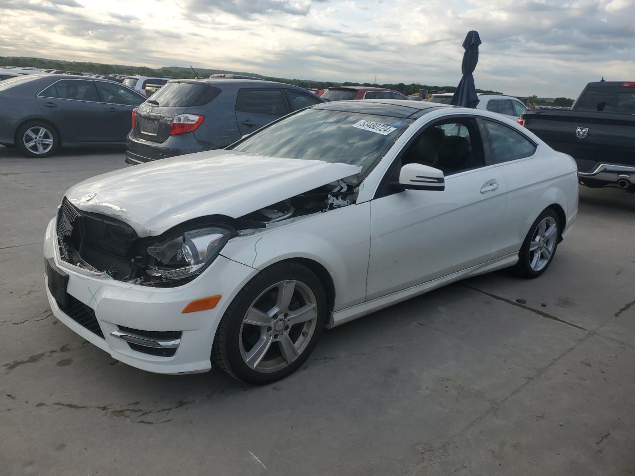 WDDGJ4HB6EG257869 2014 Mercedes-Benz C 250