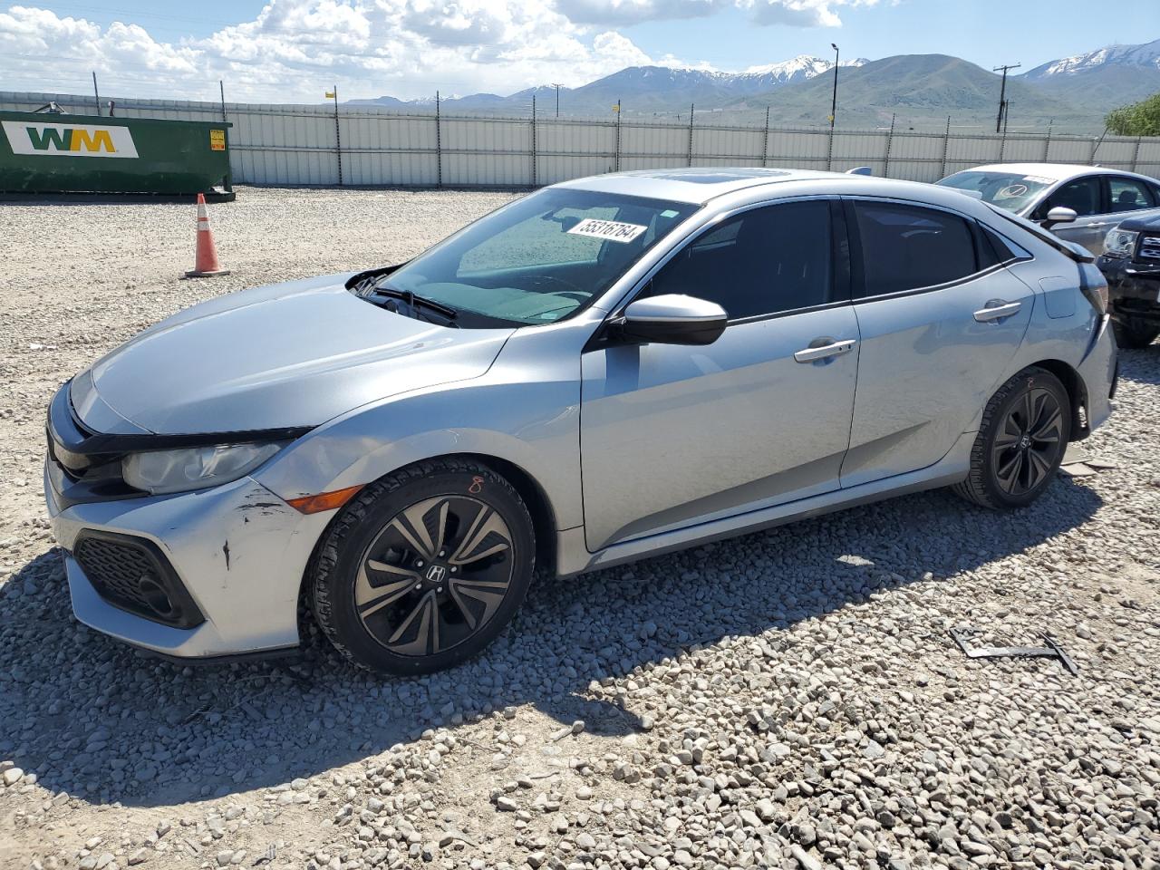 2017 Honda Civic Ex vin: SHHFK7H58HU224769