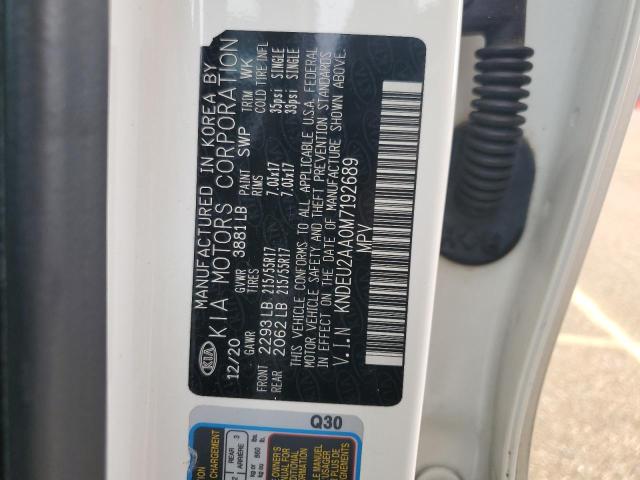 2021 Kia Seltos S VIN: KNDEU2AA0M7192689 Lot: 55113654