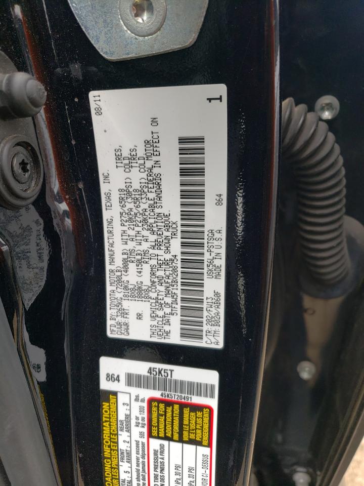 5TFDW5F15BX208754 2011 Toyota Tundra Crewmax Sr5