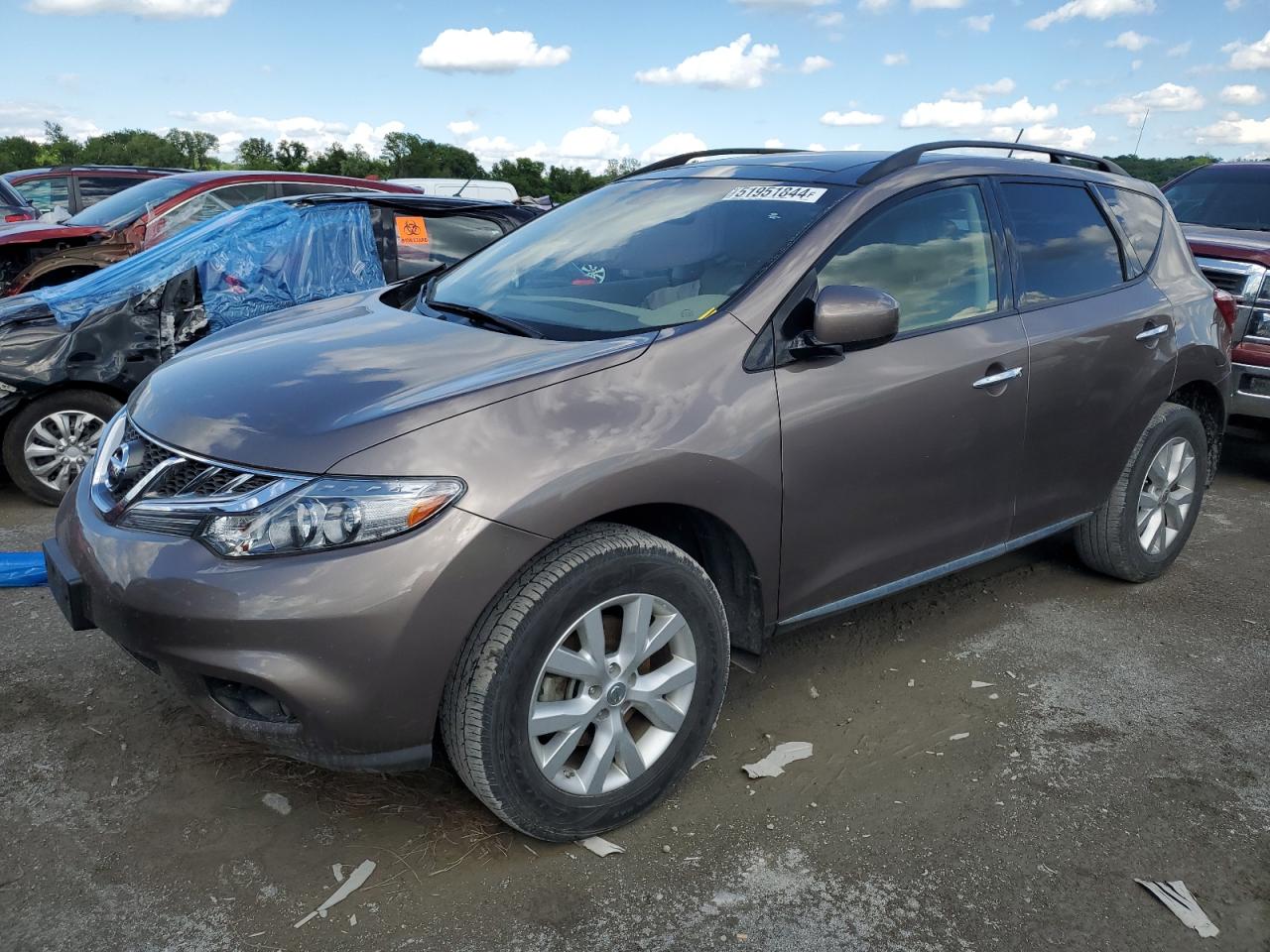 JN8AZ1MU8DW208762 2013 Nissan Murano S