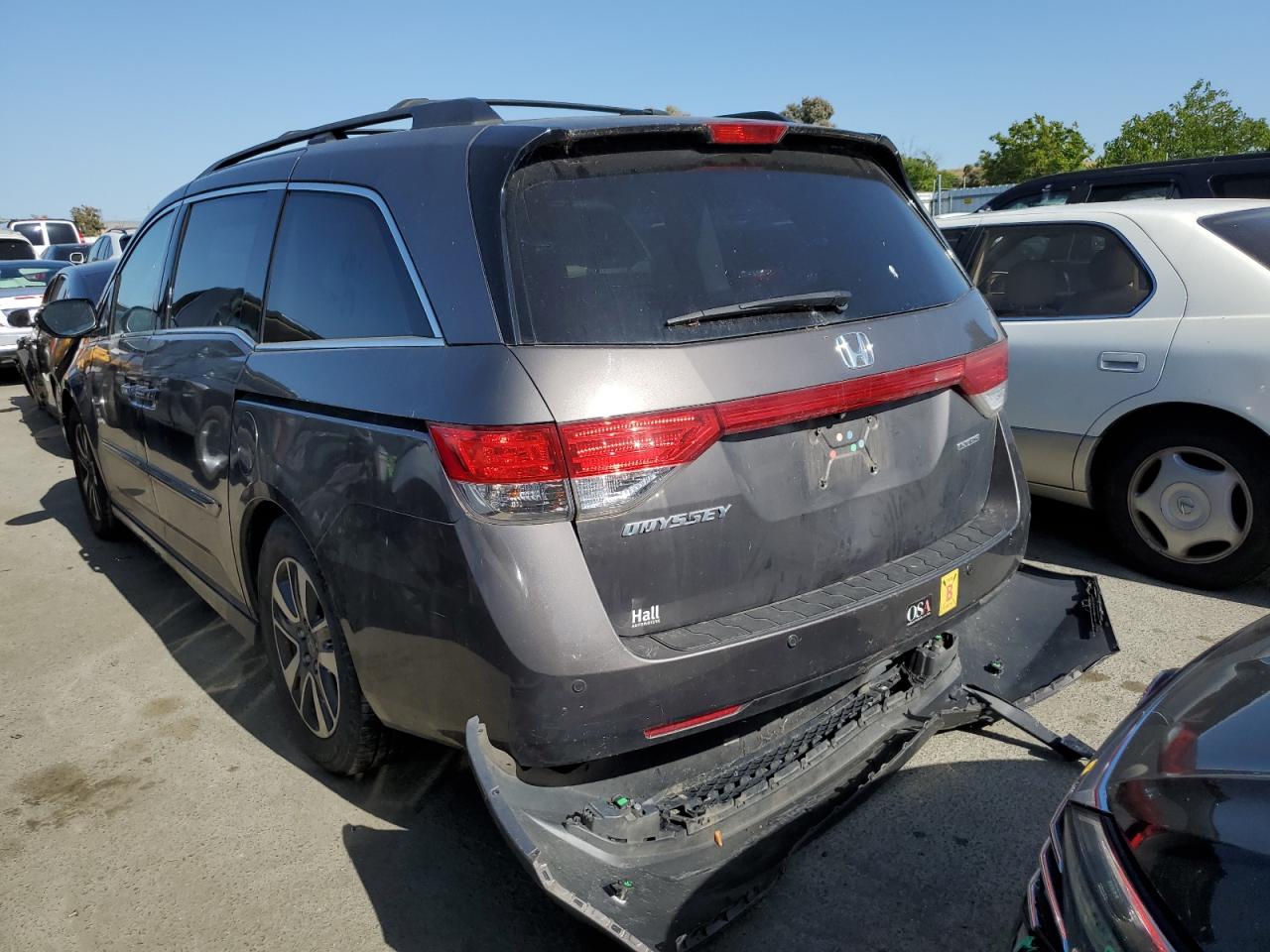 5FNRL5H96EB047945 2014 Honda Odyssey Touring