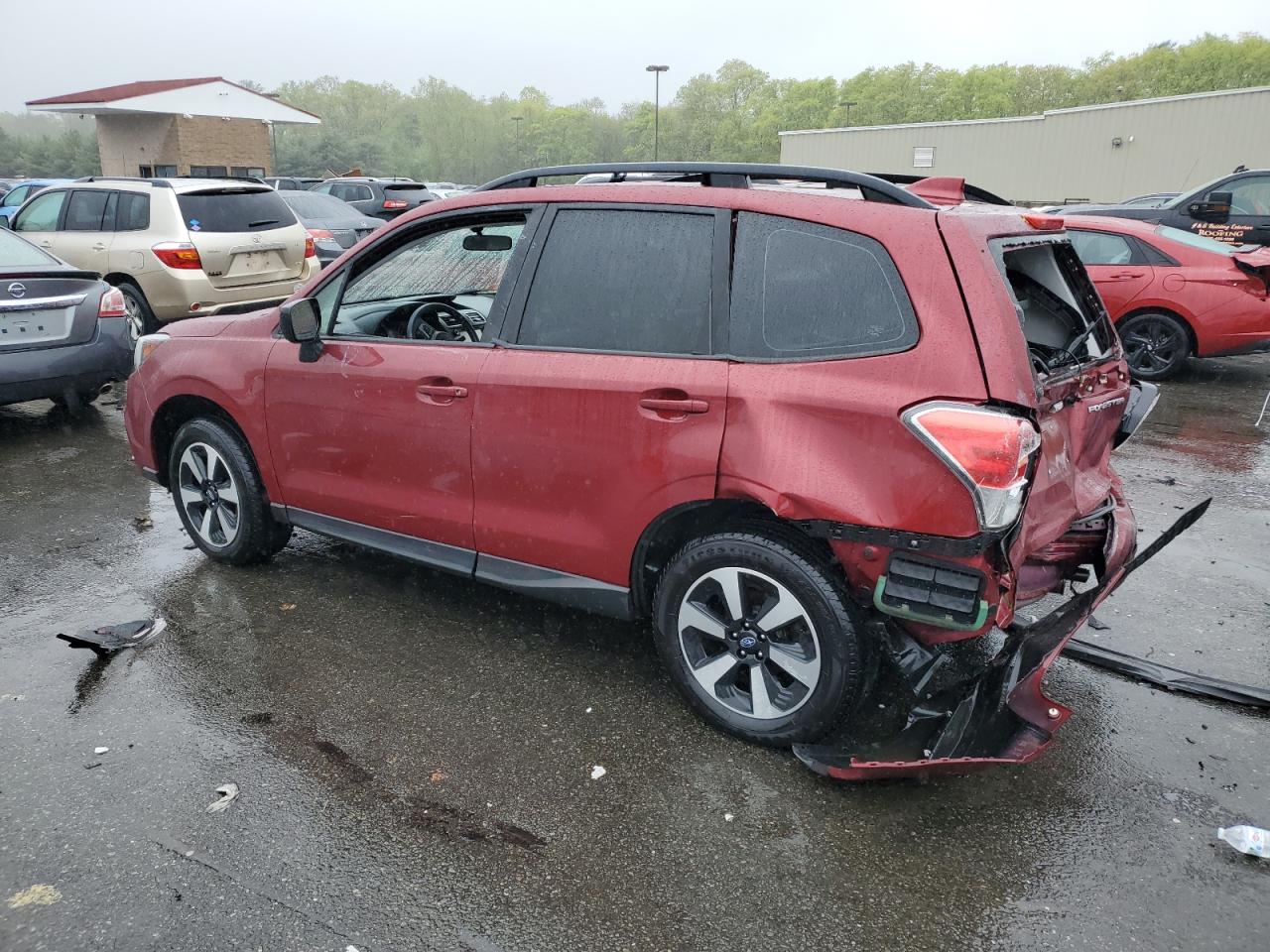 2018 Subaru Forester 2.5I vin: JF2SJABC2JH528954